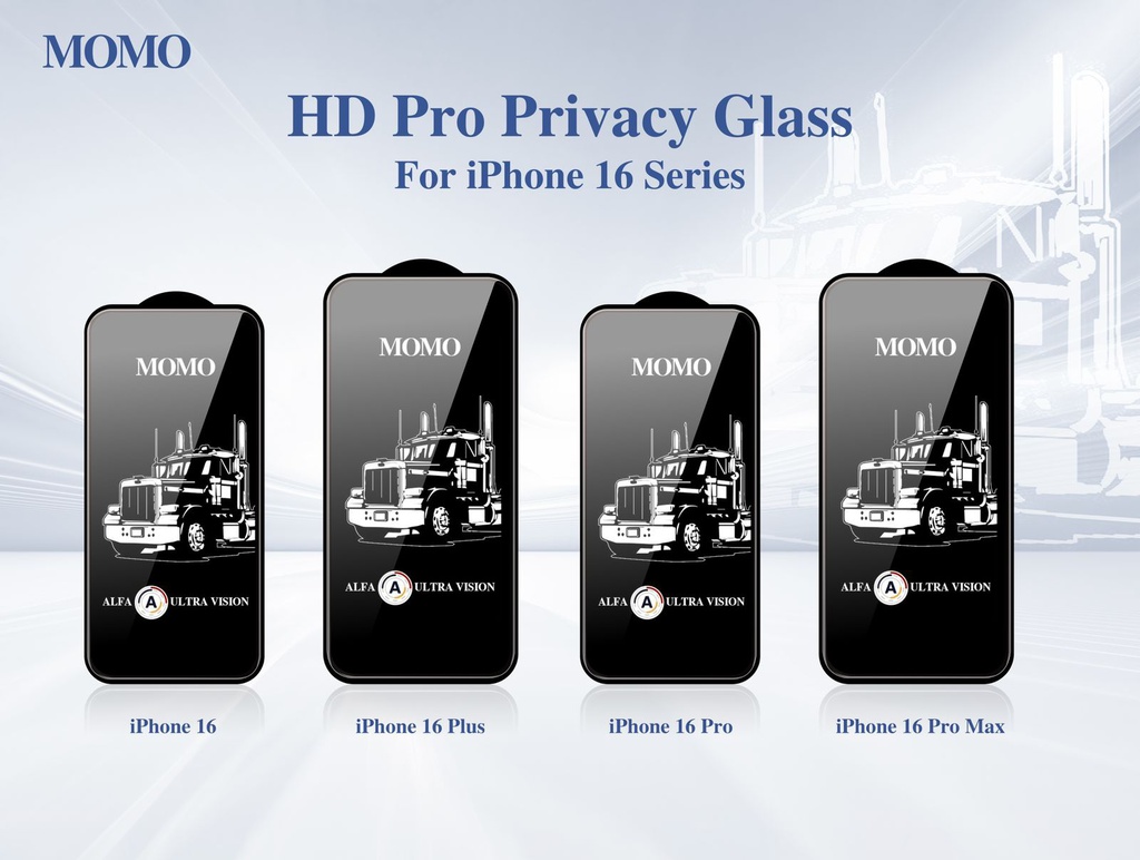 MOMO Glass Privacy Q for IPH 16 Pro Max 