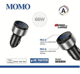 [01224113] MoMo Car charger 66 W ( Warranty24month ) model: 055504